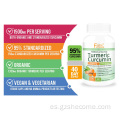 Cápsulas de curcumina de cúrcuma prevenir el cáncer Cápsulas de cúrcuma